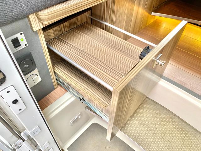 カムロード 　バンテック　ジル５２０　ディーゼル４ＷＤ　ワンオーナー車　リチウムイオンバッテリー６００Ａｈ　家庭用エアコン　ＦＦヒータ－　温水ボイラー　サイドオーニング　マルチルーム　シャワー　カセットトイレ（44枚目）