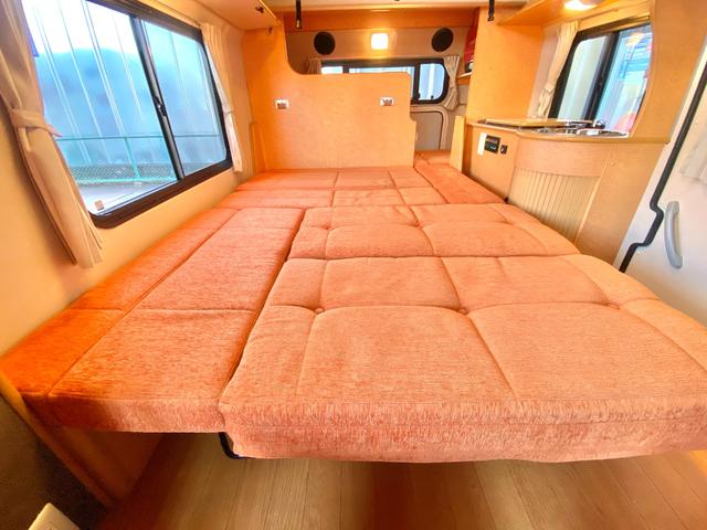 タウンエーストラック 　バンショップミカミ　Ｄテントむし　ポップアップルーフ　６名乗車　ＦＦヒーター　１２Ｖ電子レンジ　冷蔵庫　サイドオーニング　走行充電　外部充電　ギャレー　１０Ｌ給排水ポリタンク　ＥＴＣ　ナビ（56枚目）