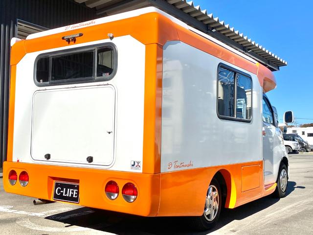 タウンエーストラック 　バンショップミカミ　Ｄテントむし　ポップアップルーフ　６名乗車　ＦＦヒーター　１２Ｖ電子レンジ　冷蔵庫　サイドオーニング　走行充電　外部充電　ギャレー　１０Ｌ給排水ポリタンク　ＥＴＣ　ナビ（79枚目）