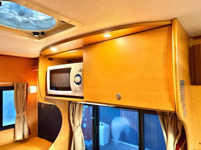 カムロード キャンピングワークス オルビス ユーロ ディーゼル レンタアップ車 タイベル交換済 家庭用エアコン FFヒータ- リアヒーター トリプルサブバッテリー サイドオーニング マルチルーム 電子レンジ(58枚目)