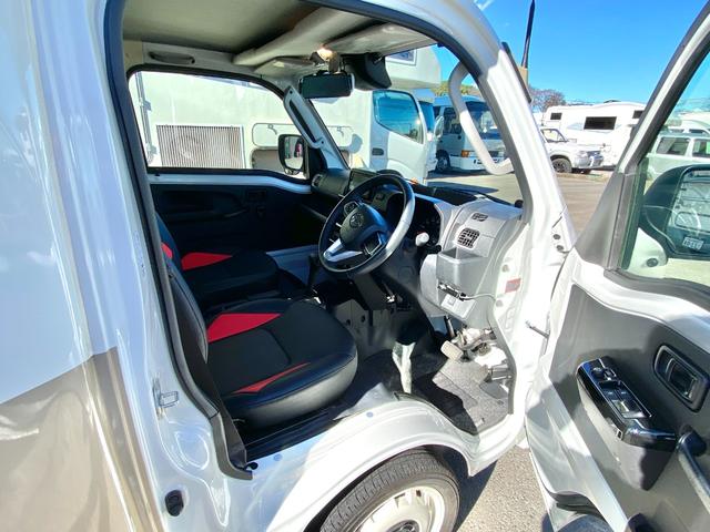 ハイゼットトラック JPスター ハッピー1プラス 4WD スマアシ 400Aリチウム 12Vクーラー FFヒーター 電動オーニング 3000Wインバーター サイクルキャリア マックスファン 冷蔵庫 電子レンジ ソーラーパネル 前後スタビ 前後ショック(35枚目)