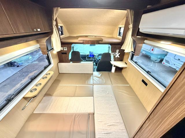 カムロード 　バンテック　コルドリーブス　ディーゼル４ＷＤ　ダブルタイヤ　ワンオーナー車　家庭用エアコン　ＦＦヒータ－　前後社外ショックアブソーバー　トリプルサブバッテリー　１５００Ｗインバーター　電子レンジ（14枚目）