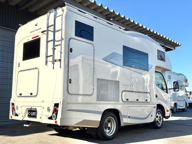 カムロード 　バンテック　コルドリーブス　ディーゼル４ＷＤ　ダブルタイヤ　ワンオーナー車　家庭用エアコン　ＦＦヒータ－　前後社外ショックアブソーバー　トリプルサブバッテリー　１５００Ｗインバーター　電子レンジ（18枚目）