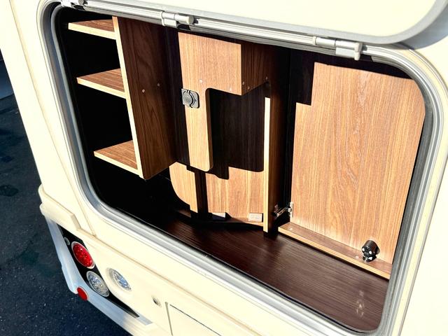 カムロード 　バンテック　コルドリーブス　ディーゼル４ＷＤ　ダブルタイヤ　ワンオーナー車　家庭用エアコン　ＦＦヒータ－　前後社外ショックアブソーバー　トリプルサブバッテリー　１５００Ｗインバーター　電子レンジ（41枚目）