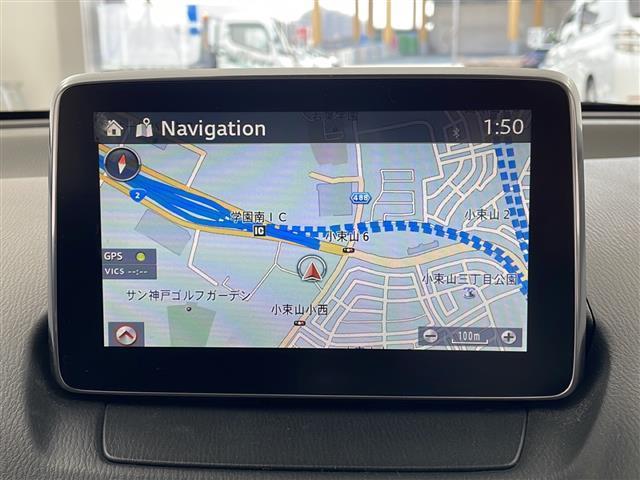 １３Ｓ　スマート・シティ・ブレーキ・サポート　純正マツダコネクトナビ　Ｂｌｕｅｔｏｏｔｈ　ミュージックプレイヤー接続　スマートキー　スペアキー　プッシュスタート　革巻きステアリング　ステアリングスイッチ(31枚目)