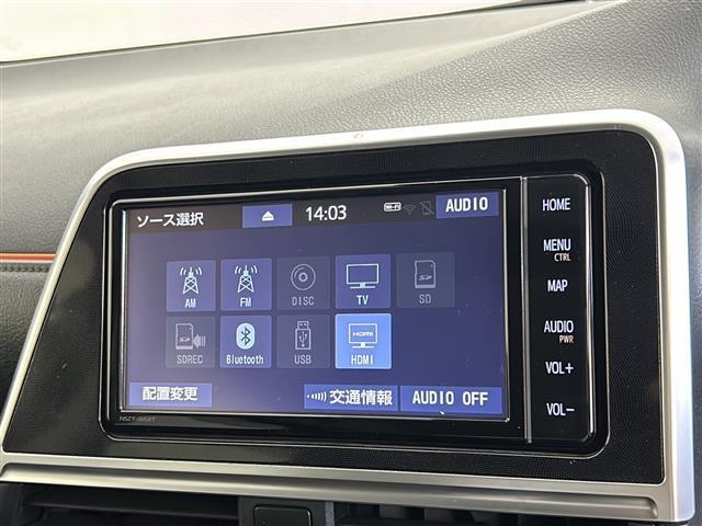シエンタ ハイブリッドＧ　クエロ　衝突軽減ブレーキ　レーンキープアシスト　オートハイビーム　ナビ　フルセグ　フリップダウンモニター　パノラマミックビュ－モニター　ハンドルヒーター　クルコン　スマートキー　プッシュスタート　ＨＤＭＩ接続（5枚目）