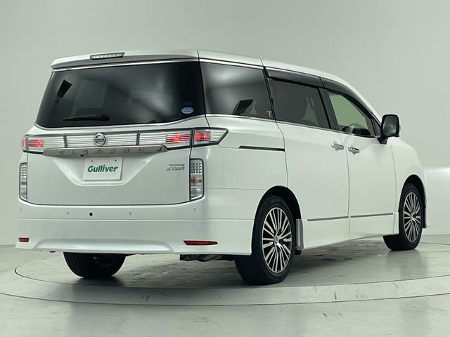 エルグランド ２５０ハイウェイスターＳ　純正ナビ　サンルーフ　レーダークルーズコントロール　両側パワースライドドア　純正ドライブレコーダー　エマージェンシーブレーキ　全方位　ＬＥＤオートライト　ＢＳＭ　ハーフレザー　純正１８インチアルミ（62枚目）