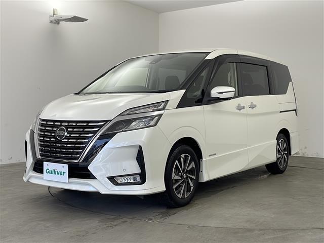 セレナ ハイウェイスター　純正ナビ　両側パワースライドドア　アラウンドビューモニター　クルーズコントロール　エマージェンシーブレーキ　ブラインドスポットモニター　純正フロアマット　純正１６インチアルミホイール　フルセグテレビ（2枚目）