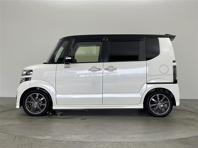 Ｎ－ＢＯＸカスタム Ｇ・ターボＬパッケージ　社外メモリナビ・フルセグ・クルーズコントロール・バックカメラ・ＥＴＣ・パドルシフト・両側電動スライドドア・純正１５インチアルミホイール・純正フロアマット・ＨＩＤオートライト・フォグランプ・スペアキー（4枚目）