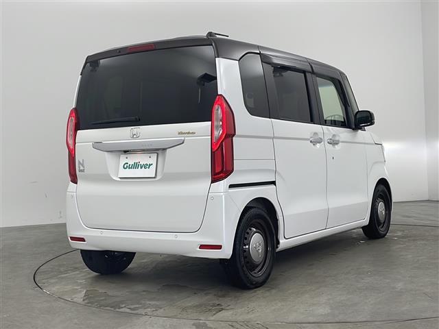 Ｎ－ＢＯＸ Ｌ・ターボ　・ワンオーナー・衝突軽減ブレーキ・コーナーセンサー・純正ナビ・フルセグ・Ｂｌｕｅｔｏｏｔｈ・ＤＶＤ再生・Ａｐｐｌｅ　ＣａｒＰｌａｙ・両側パワスラ・前後ドラレコ・バックカメラ・ＥＴＣ２．０・ＬＥＤライト（3枚目）
