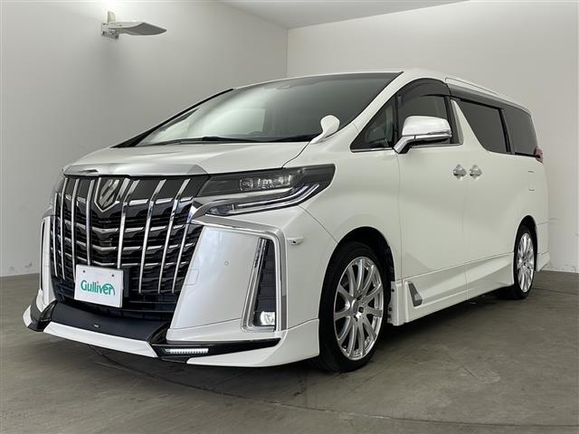 アルファード 2.5S 純正10インチナビ バックカメラ トヨタセーフティセンス 純正フリップダウンモニター TRDエアロパーツ デジタルインナーミラー nanoe 純正ドラレコ 革巻きステアリング LEDヘッドライト(2枚目)