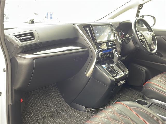 アルファード 2.5S 純正10インチナビ バックカメラ トヨタセーフティセンス 純正フリップダウンモニター TRDエアロパーツ デジタルインナーミラー nanoe 純正ドラレコ 革巻きステアリング LEDヘッドライト(13枚目)