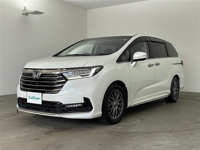 オデッセイ アブソルート・ＥＸ　１０インチナビ　ＴＶ　マルチビューカメラ　両側パワースライドドア　ハーフレザー　パワーシート　シートヒーター　衝突軽減　レーンキープサポート　ブラインドスポット　ＥＴＣ　コーナーセンサー　ＬＥＤライト（2枚目）