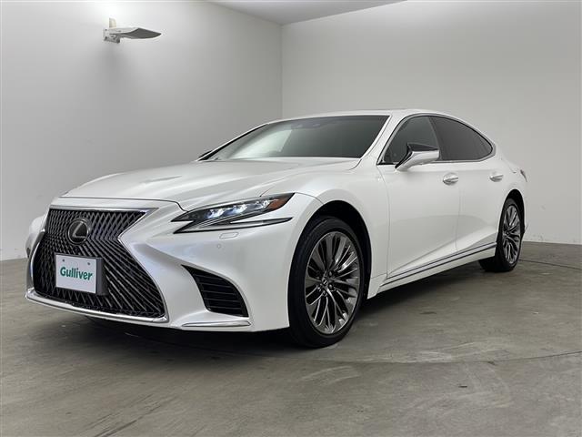 LS LS500 Iパッケージ ナビ TV フロントサイドバックカメラ サンルーフ プリクラッシュセーフティ レーントレーシングアシスト ブラインドスポットモニター デジタルインナーミラー シートヒーター エアシート 本革シート(2枚目)