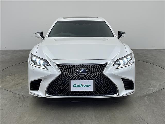 LS LS500 Iパッケージ ナビ TV フロントサイドバックカメラ サンルーフ プリクラッシュセーフティ レーントレーシングアシスト ブラインドスポットモニター デジタルインナーミラー シートヒーター エアシート 本革シート(4枚目)