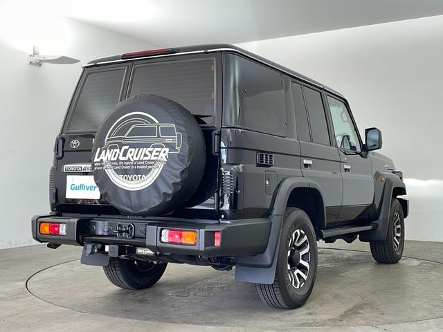 ランドクルーザー70 AX 4WD フローティングナビ フルセグTV バックカメラ トヨタセーフティセンス クルーズコントロール デジタルインナーミラー 前後ドライブレコーダー 社外レーダー シートヒーター 純正16インチAW(3枚目)