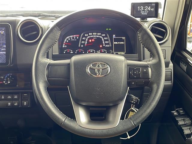 ランドクルーザー70 AX 4WD フローティングナビ フルセグTV バックカメラ トヨタセーフティセンス クルーズコントロール デジタルインナーミラー 前後ドライブレコーダー 社外レーダー シートヒーター 純正16インチAW(16枚目)