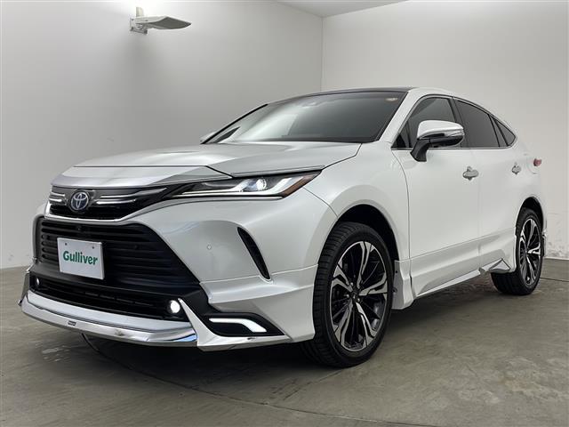ハリアーハイブリッド Ｚ　レザーパッケージ　ワンオーナー車　純正ナビ　パノラミックビューモニター　トヨタセーフティセンス　パノラマルーフ　モデリスタエアロ　モデリスタアルミホイールタイヤ　ＪＢＬサウンド　純正デジタルインナーミラー　スペアキー（2枚目）