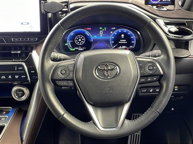 ハリアーハイブリッド Ｚ　レザーパッケージ　ワンオーナー車　純正ナビ　パノラミックビューモニター　トヨタセーフティセンス　パノラマルーフ　モデリスタエアロ　モデリスタアルミホイールタイヤ　ＪＢＬサウンド　純正デジタルインナーミラー　スペアキー（20枚目）