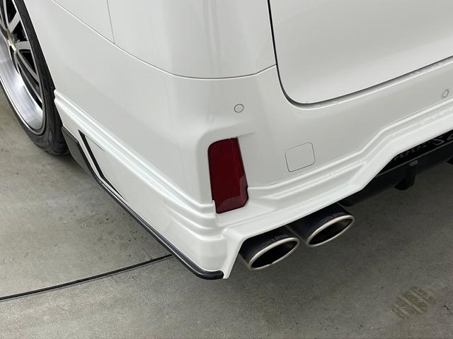 アルファード ２．５Ｓ　純正９型ナビ　フリップダウン　サンルーフ　ＺＥＵＳエアロ　ＺＥＵＳマフラー　バックカメラ　ローダウン　衝突軽減　レーダークルーズ　レーンキープ　両側電動スライド　ＰＣＳ　２０インチＡＷ　ドラレコＥＴＣ（48枚目）