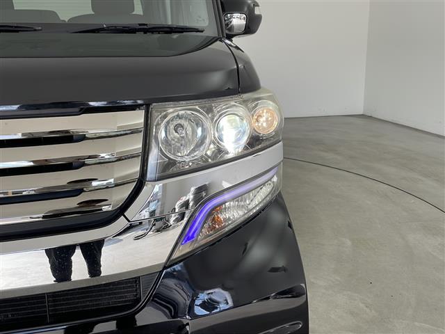 Ｎ－ＢＯＸカスタム Ｇ・ターボパッケージ　社外７インチナビ　バックカメラ　クルーズコントロール　横滑り防止装置　両側パワースライドドア　ステアリングスイッチ　パドルシフト　フロアマット　ＨＩＤオートライト　純正１５インチアルミホイールタイヤ（37枚目）