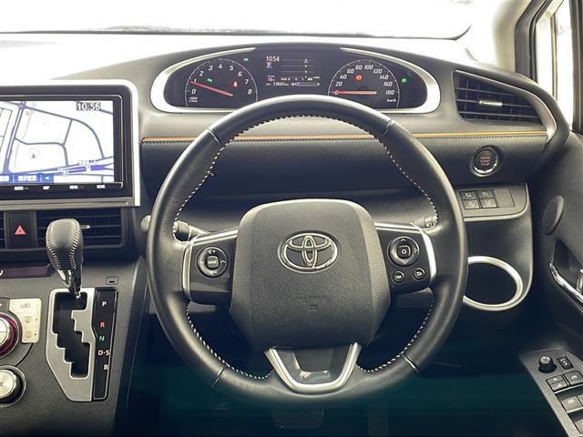 シエンタ Ｇ　クエロ　・ワンオーナー・純正９インチナビ・ビルトインＥＴＣ・両側パワースライドドア・フルセグＴＶ・ハーフレザー・全方位カメラ・トヨタセーフティセンス・ＬＥＤライト・オートライト・ＬＥＤライト・スマートキー（18枚目）