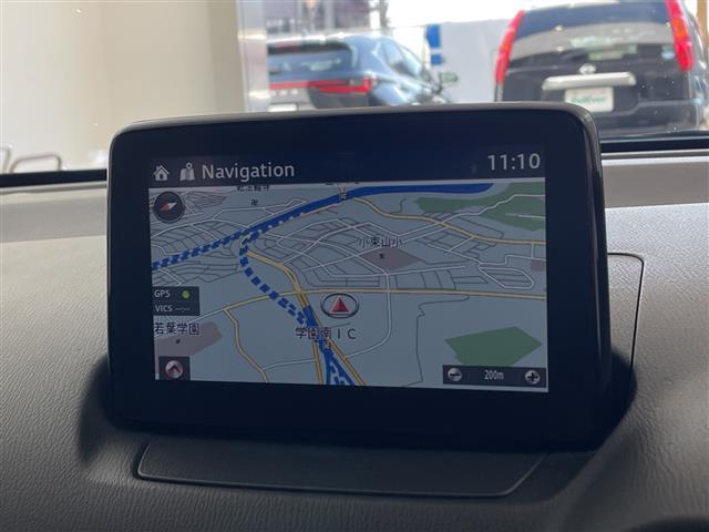 デミオ １３Ｓツーリング　マツダコネクトナビ　マツダスピードエアロ　ＢＳＭ　バックカメラ　ＨＵＤ　衝突軽減ブレーキ　シートヒーター　純正１５インチＡＷ　ＥＴＣ　ＢＴ　ドライブレコーダー　プッシュスタート　ＬＥＤヘッドライト（23枚目）