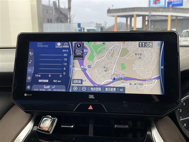 ハリアー Z 純正12型ナビ 全方位カメラ BSM JBL 衝突軽減 LTA レーダークルーズ 置くだけ充電 デジタルインナーミラー ドラレコ パワーシート ETC LEDライト ハーフレザー クリアランスソナー(24枚目)