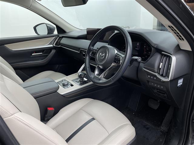 ＣＸ－６０ ２５Ｓ　Ｌパッケージ　・ワンオーナー・シースルービューパッケージ・マイコックピットパッケージ・純正１２．３インチナビ＆フルセグ＆ＢＴ＆ＵＳＢ＆ＨＤＭＩ・３６０°カメラ・ＢＳＭ・ＨＵＤ・革シート・前後ドラレコ・電動リアゲート（8枚目）