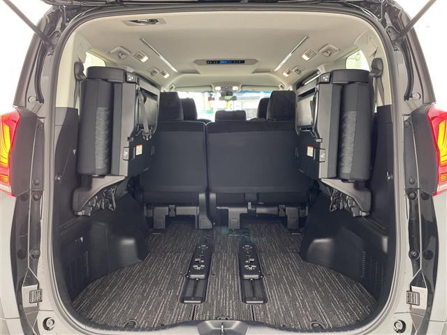 アルファード 2.5S ・トヨタセーフティーセンス・プリクラッシュセーフティ・レーントレーシングアシスト・クリアランスソナー・ロードサインアシスト・先行車発進お知らせ・レーダークルーズコントロール・社外8型ナビ・フルセグ(19枚目)