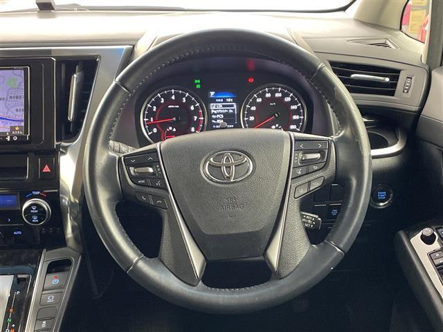 アルファード 2.5S ・トヨタセーフティーセンス・プリクラッシュセーフティ・レーントレーシングアシスト・クリアランスソナー・ロードサインアシスト・先行車発進お知らせ・レーダークルーズコントロール・社外8型ナビ・フルセグ(21枚目)