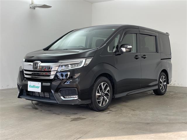ステップワゴンスパーダ スパーダ　ホンダセンシング　純正７インチナビ　フルセグＴＶ　Ｂｌｕｅｔｏｏｔｈ接続　バックカメラ　ＨＯＮＤＡＳＥＮＳＩＮＧ　パドルシフト　前後ドライブレコーダー　両側パワースライドドア　ビルトインＥＴＣ　スペアキー　純正アルミ（2枚目）