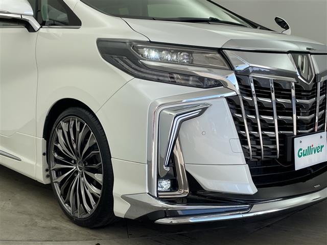 アルファード ２．５Ｓ　Ｃパッケージ　純正ナビ　ＴＶ　バックカメラ　モデリスタ　ＴＥＩＮ車高調　社外２１インチアルミホイール　プリクラッシュセーフティ　レーントレーシングアシスト　アダプティブハイビームシステム　革シート　ベンチレーション（38枚目）