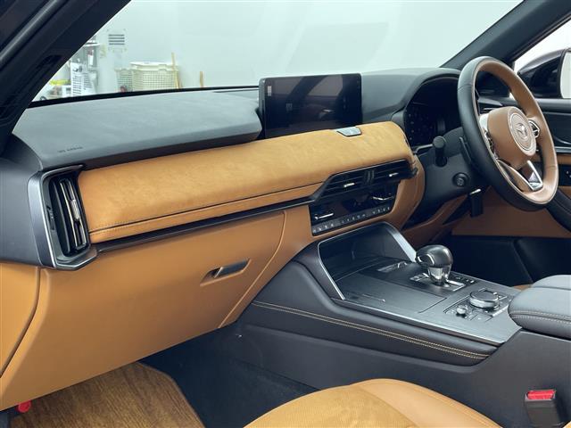 ＣＸ－６０ ＸＤ－ハイブリッド　プレミアムスポーツ　ＢＯＳＥサウンド・サンルーフ・全方位カメラ・前後ドライブレコーダー・スマートキー・革シート（茶）・全席シートヒーター・前席ベンチレーション・前席パワーシート・ステアリングヒーター・レーンキープアシスト（12枚目）