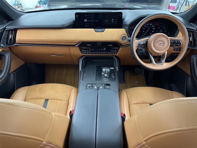 ＣＸ－６０ ＸＤ－ハイブリッド　プレミアムスポーツ　ＢＯＳＥサウンド・サンルーフ・全方位カメラ・前後ドライブレコーダー・スマートキー・革シート（茶）・全席シートヒーター・前席ベンチレーション・前席パワーシート・ステアリングヒーター・レーンキープアシスト（42枚目）