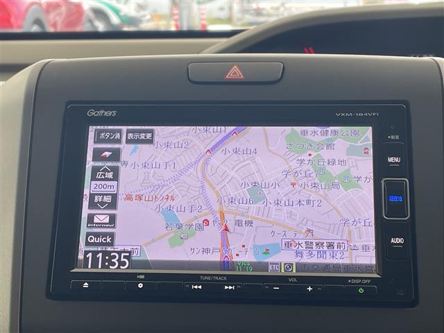 フリード+ハイブリッド ハイブリッドEX ・純正7インチナビ・BT・CD・DVD・SD・USB・TV・バックカメラ・両側パワースライドドア・ステアリングスイッチ・ハーフレザーシート・前席シートヒーター・純正前方ドライブレコーダー・ETC(24枚目)