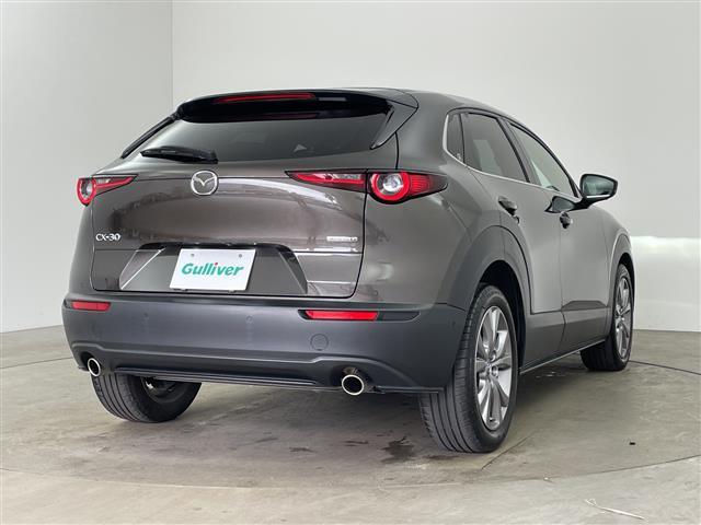 ＣＸ－３０ ２０Ｓ　Ｌパッケージ　・純正８．８型ＳＤナビ＆フルセグ＆ＢＴ＆ＵＳＢ＆ＤＶＤ・３６０°カメラ・黒革シート・ｉ－ＡＣＴＩＶＥＳＥＮＳＥ・前席シートヒーター・ＬＥＤライト・スマートキー・ＥＴＣ・パワーバックドア（3枚目）