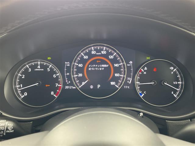 ＣＸ－３０ ２０Ｓ　Ｌパッケージ　・純正８．８型ＳＤナビ＆フルセグ＆ＢＴ＆ＵＳＢ＆ＤＶＤ・３６０°カメラ・黒革シート・ｉ－ＡＣＴＩＶＥＳＥＮＳＥ・前席シートヒーター・ＬＥＤライト・スマートキー・ＥＴＣ・パワーバックドア（19枚目）