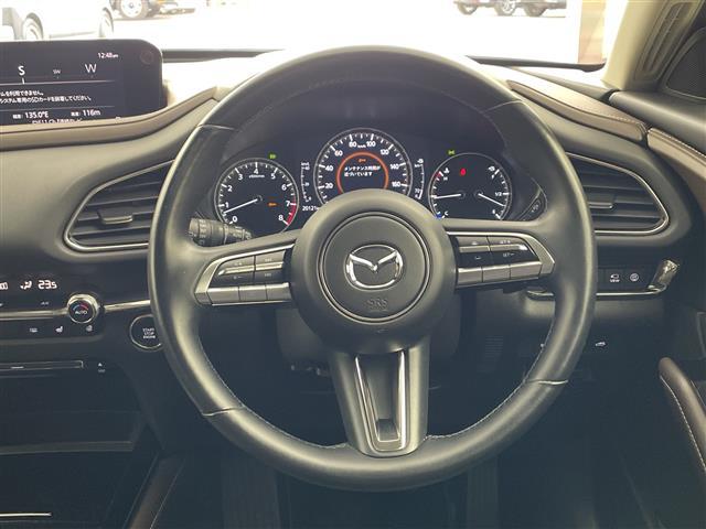 ＣＸ－３０ ２０Ｓ　Ｌパッケージ　・純正８．８型ＳＤナビ＆フルセグ＆ＢＴ＆ＵＳＢ＆ＤＶＤ・３６０°カメラ・黒革シート・ｉ－ＡＣＴＩＶＥＳＥＮＳＥ・前席シートヒーター・ＬＥＤライト・スマートキー・ＥＴＣ・パワーバックドア（20枚目）