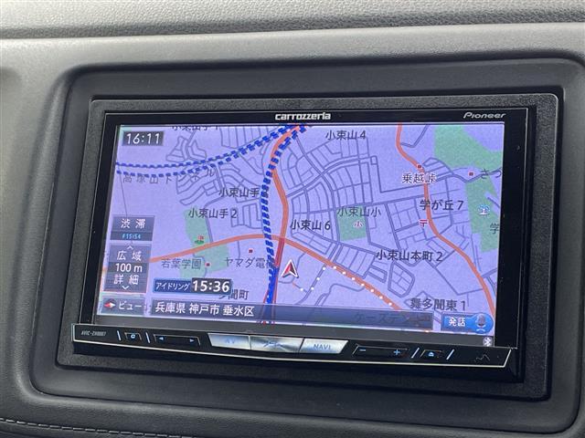 ヴェゼル ハイブリッドZ ・シティブレーキアクティブシステム・カロッツェリア製7インチナビ&フルセグ&BT&DVD・バックカメラ・クルーズコントロール・電子パーキング・オートホールド・LEDヘッドライト・オートライト・ETC(24枚目)