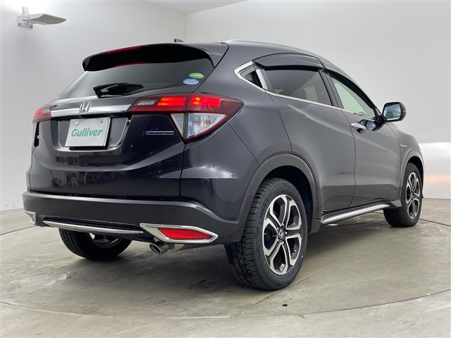 ヴェゼル ハイブリッドZ 純正ナビ TV バックカメラ ビルトインETC ハーフレザー シートヒーター 衝突軽減ブレーキ 先行車発進告知 LEDヘッドライト ルーフレール ドライブレコーダー 純正17インチアルミホイール(3枚目)