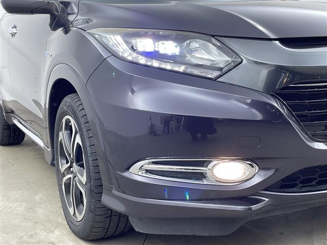 ヴェゼル ハイブリッドZ 純正ナビ TV バックカメラ ビルトインETC ハーフレザー シートヒーター 衝突軽減ブレーキ 先行車発進告知 LEDヘッドライト ルーフレール ドライブレコーダー 純正17インチアルミホイール(38枚目)