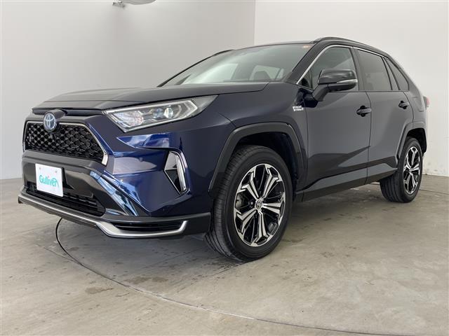 RAV4 PHV ブラックトーン パノラマムーンルーフ 全方位カメラ TV シートヒーター エアシート 置くだけ充電 プリクラッシュセーフティ レーントレーシングアシスト レーダークルーズコントロール オートマチックハイビーム LED(2枚目)