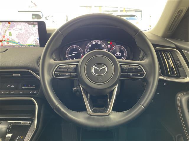 CX-60 XD Lパッケージ 純正12.3インチナビ 全方位 ビルトインETC スマートブレーキサポート レーンキープアシスト ブラインドスポットモニター レザーシート シートヒーター 置くだけ充電 レーダークルーズ 前後ドラレコ(19枚目)