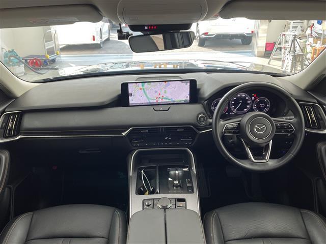 CX-60 XD Lパッケージ 純正12.3インチナビ 全方位 ビルトインETC スマートブレーキサポート レーンキープアシスト ブラインドスポットモニター レザーシート シートヒーター 置くだけ充電 レーダークルーズ 前後ドラレコ(42枚目)