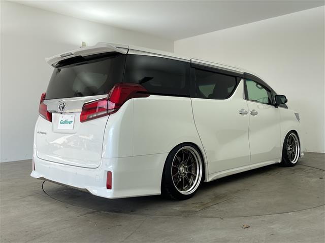 アルファード 2.5S Cパッケージ 社外10インチナビ・サンルーフ・全方位カメラ・ETC・SSR20インチアルミホイール・AXIS Stying車高調・合皮シート・前席シートヒーター・前席ベンチレーション・前席パワーシート・LTA(3枚目)