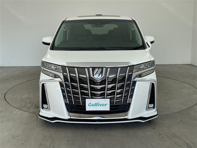 アルファード 2.5S Cパッケージ 社外10インチナビ・サンルーフ・全方位カメラ・ETC・SSR20インチアルミホイール・AXIS Stying車高調・合皮シート・前席シートヒーター・前席ベンチレーション・前席パワーシート・LTA(4枚目)