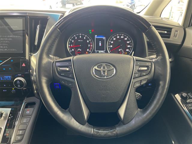 アルファード 2.5S Cパッケージ 社外10インチナビ・サンルーフ・全方位カメラ・ETC・SSR20インチアルミホイール・AXIS Stying車高調・合皮シート・前席シートヒーター・前席ベンチレーション・前席パワーシート・LTA(17枚目)