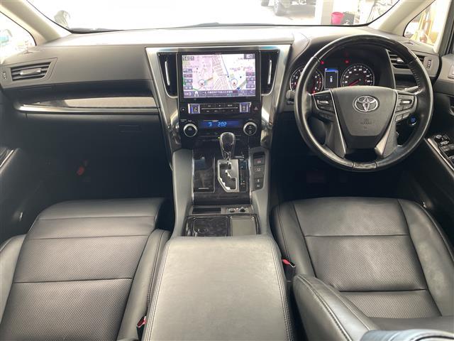 アルファード 2.5S Cパッケージ アルパイン11インチナビ バックカメラ トヨタセーフティセンス 後席モニター サンルーフ パワーバックドア 革シート 前後ドラレコ 三眼LEDヘッドライト シーケンシャルウインカー ワンオーナー車(42枚目)