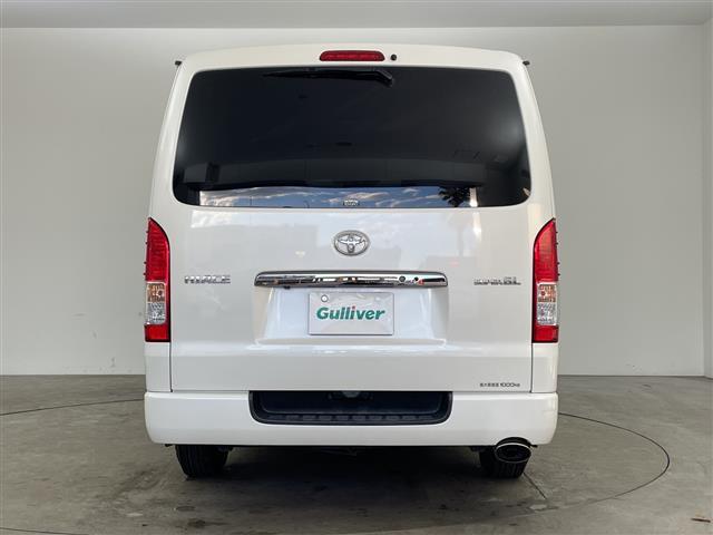 ハイエースバン スーパーGL ダークプライム ・ベットキット・ローダウン・社外15インチアルミ・エアロパーツ・社外ナビ・バックカメラ・ドライブレコーダー・AC100V・ビルトインETC・LEDライト・両側スライドドア・ステアリングリモコン・DVD(5枚目)